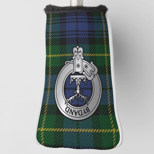 Clan Gordon Crest & Tartan Golfheadcover (Draai 90)