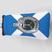Clan Gordon Crest & Tartan Golfheadcover (Voorkant)