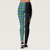 Clan Gordon Crest & Tartan Leggings (Achterkant)