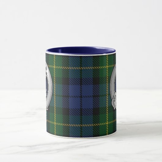 Clan Gordon Crest & Tartan Mok (Midden)