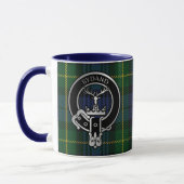 Clan Gordon Crest & Tartan Mok (Links)