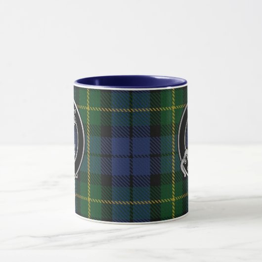 Clan Gordon Crest & Tartan Mok (Midden)