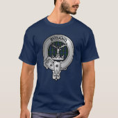 Clan Gordon Crest & Tartan T-shirt (Voorkant)