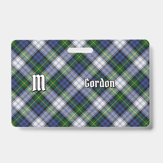 Clan Gordon Dress Tartan Badge (Voorzijde)