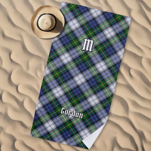 Clan Gordon Dress Tartan Beach Towel Strandlaken