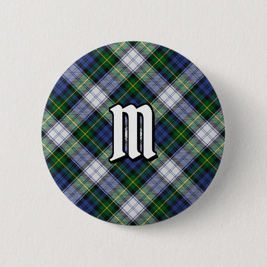 Clan Gordon Dress Tartan Button (Voorkant)