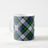 Clan Gordon Dress Tartan Coffee Mok (Voorkant links)