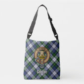 Clan Gordon Dress Tartan Crossbody Tas (Voorkant)