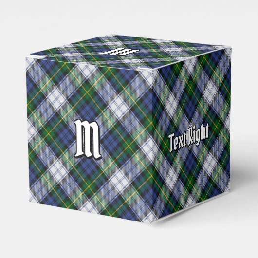 Clan Gordon Dress Tartan Favor Box Bedankdoosjes (Voorkant Zijde)