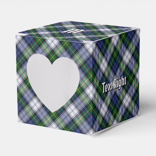 Clan Gordon Dress Tartan Favor Box Bedankdoosjes (Voorkant Zijde)