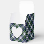 Clan Gordon Dress Tartan Favor Box Bedankdoosjes (Geopend)