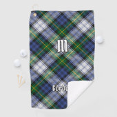 Clan Gordon Dress Tartan Golf Towel Golfhanddoek (Insitu)