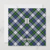 Clan Gordon Dress Tartan Kaart (Voorkant)