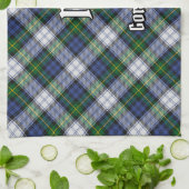 Clan Gordon Dress Tartan Kitchen Towel Theedoek (Gevouwen)