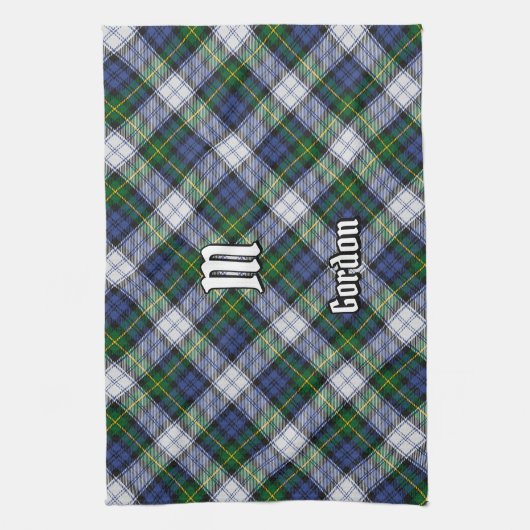 Clan Gordon Dress Tartan Kitchen Towel Theedoek (Verticaal)
