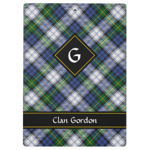 Clan Gordon Dress Tartan Klembord