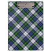 Clan Gordon Dress Tartan Klembord (Voorkant)