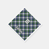 Clan Gordon Dress Tartan Napkins Servet (Hoek)
