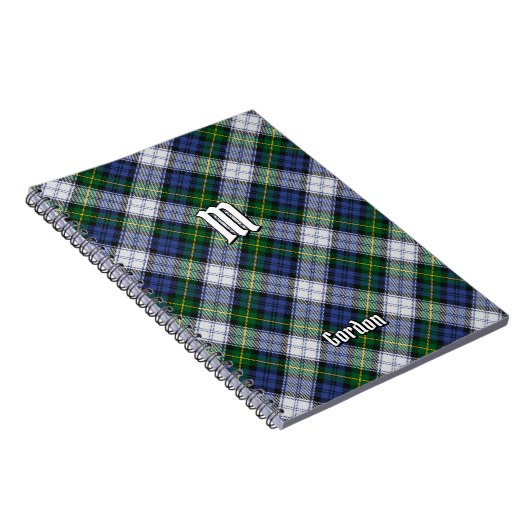 Clan Gordon Dress Tartan Notitieboek (Rechterzijde)
