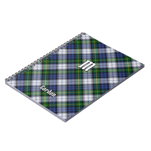 Clan Gordon Dress Tartan Notitieboek (Linkerzijde)