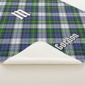 Clan Gordon Dress Tartan Sherpa Blanket Sherpa Deken (3/4)