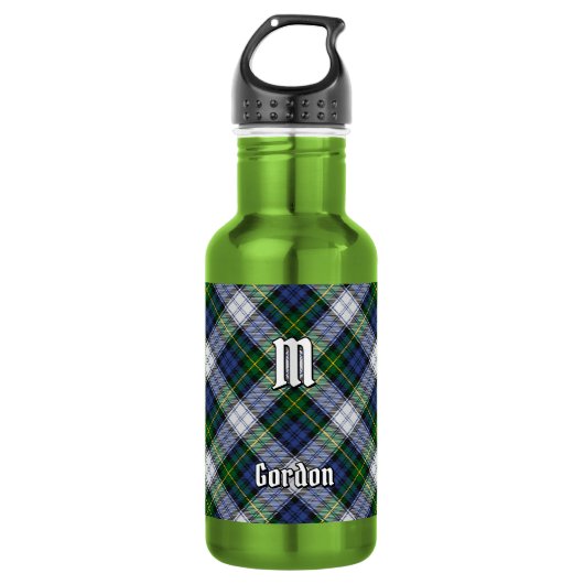 Clan Gordon Dress Tartan Waterfles (Voorkant)