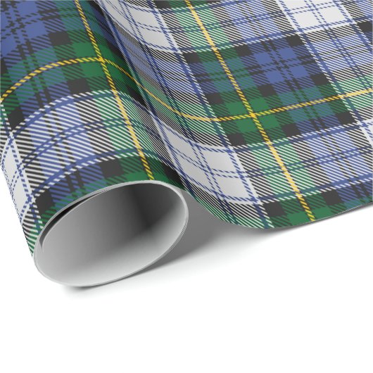 Clan Gordon Dress Tartan Wrapping Paper Cadeaupapier (Rol Hoek)
