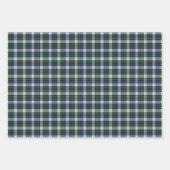 Clan Gordon Dress Tartan Wrapping Paper Sheets (Voorkant)