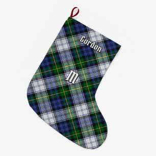 Clan Gordon Dress Tartankerst stoppen Grote Kerstsok