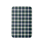 Clan Gordon Royal Blue en White Scottish Tartan Badmat (Voorkant Verticaal)