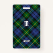 Clan Gordon Tartan Badge (Voorkant)