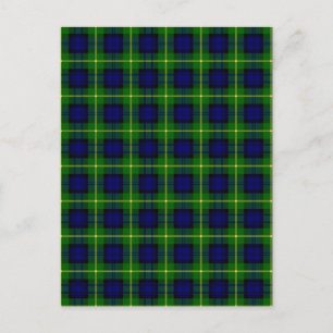 Clan Gordon Tartan Briefkaart