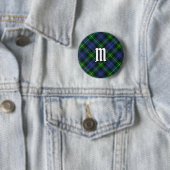 Clan Gordon Tartan Button (In situ)