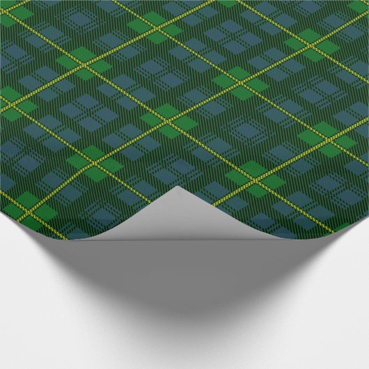 Clan Gordon Tartan Cadeaupapier (Hoek)