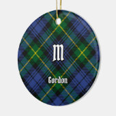 Clan Gordon Tartan Ceramic Ornament (Links)