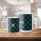 Clan Gordon Tartan Coffee Mok