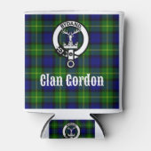 Clan Gordon Tartan Crest Blikjeskoeler (Voorkant)