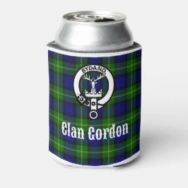 Clan Gordon Tartan Crest Blikjeskoeler