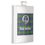 Clan Gordon Tartan Crest Flacon (Rechts)