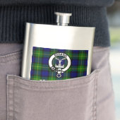 Clan Gordon Tartan Crest Flacon (Voorbeeld)