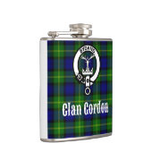 Clan Gordon Tartan Crest Heupfles (Rechts)