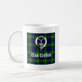 Clan Gordon Tartan Crest Koffiemok (Links)