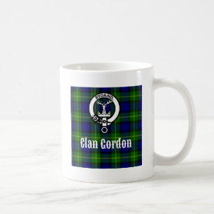 Clan Gordon Tartan Crest Koffiemok