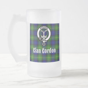 Clan Gordon Tartan Crest Matglas Bierpul
