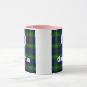 Clan Gordon Tartan Crest Mok (Midden)