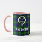 Clan Gordon Tartan Crest Mok (Links)