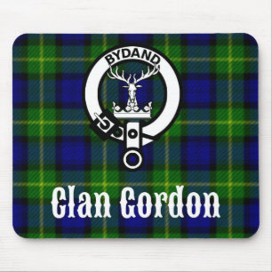 Clan Gordon Tartan Crest Muismat