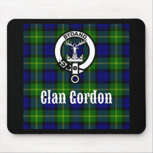 Clan Gordon Tartan Crest Muismat