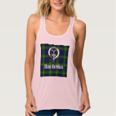 Clan Gordon Tartan Crest Tanktop (Voorkant)