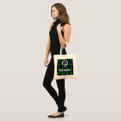 Clan Gordon Tartan Crest Tote Bag (Voorkant (model))